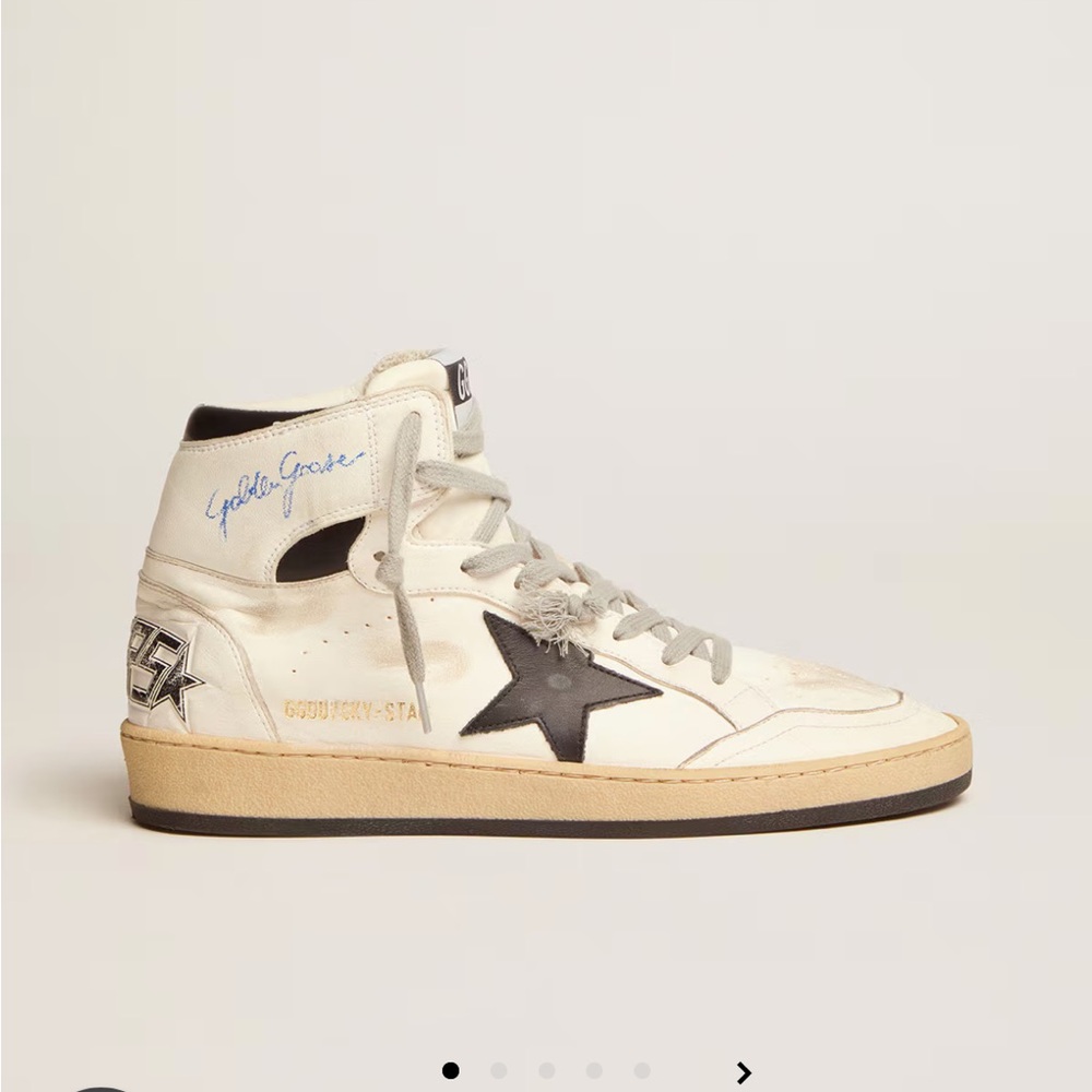 Golden Goose Women's Sky-Star with signature on the ankle